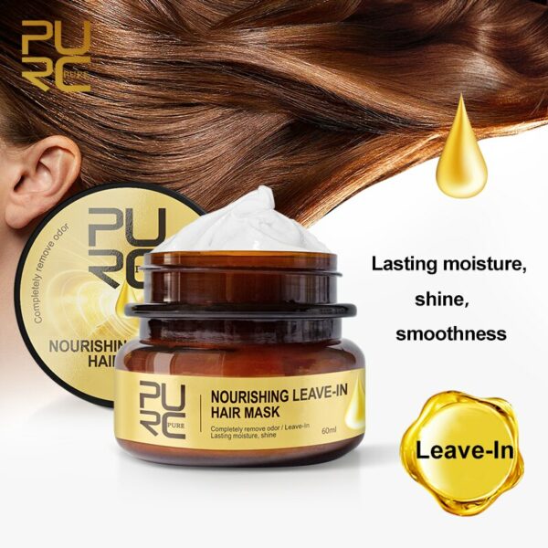 Nourishing Leave-In Hair Mask: Renew Hair Moisture - PURC Organics