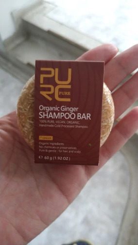 Ginger Shampoo Bar purcorganics ginger shampoo bar 05