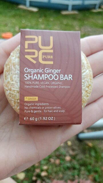 organic Ginger Shampoo Bar