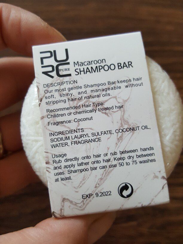 New Gentle Macaroon Shampoo Bar purcorganics macaroon shampo bar 3