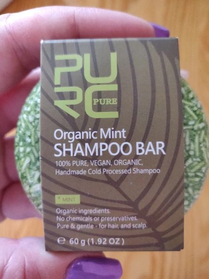 Mint Shampoo Bar purcorganics mint shampoo bar 1