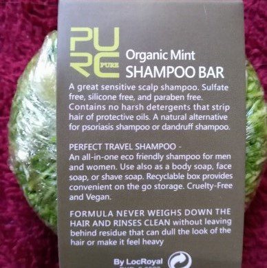 Mint Shampoo Bar purcorganics mint shampoo bar 7