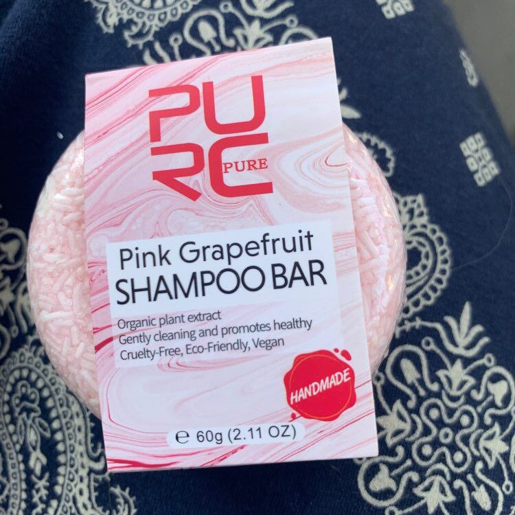 Pink Grapefruit Shampoo Bar purcorganics pink grapefruit Shampoo bar 5 e1755506361609