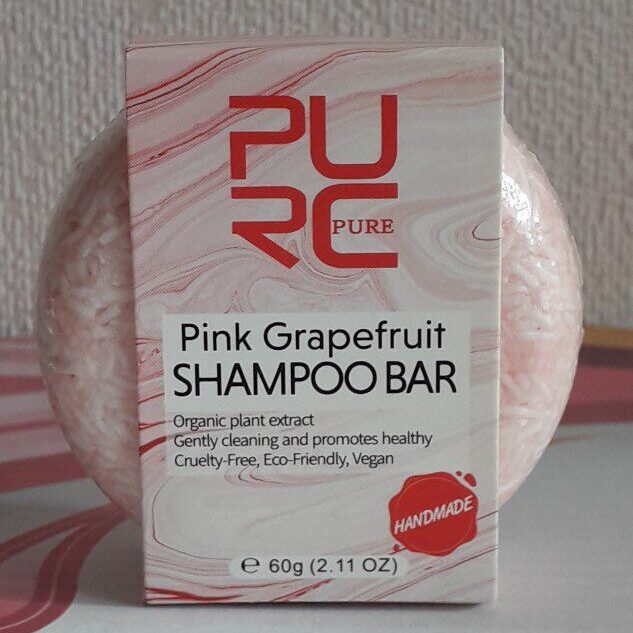 Pink Grapefruit Shampoo Bar purcorganics pink grapefruit Shampoo bar 6 e1755506330513