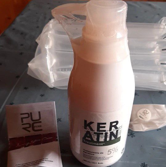 PURC Keratin Hair Treatment Set Formalin Hair Straightening Cream