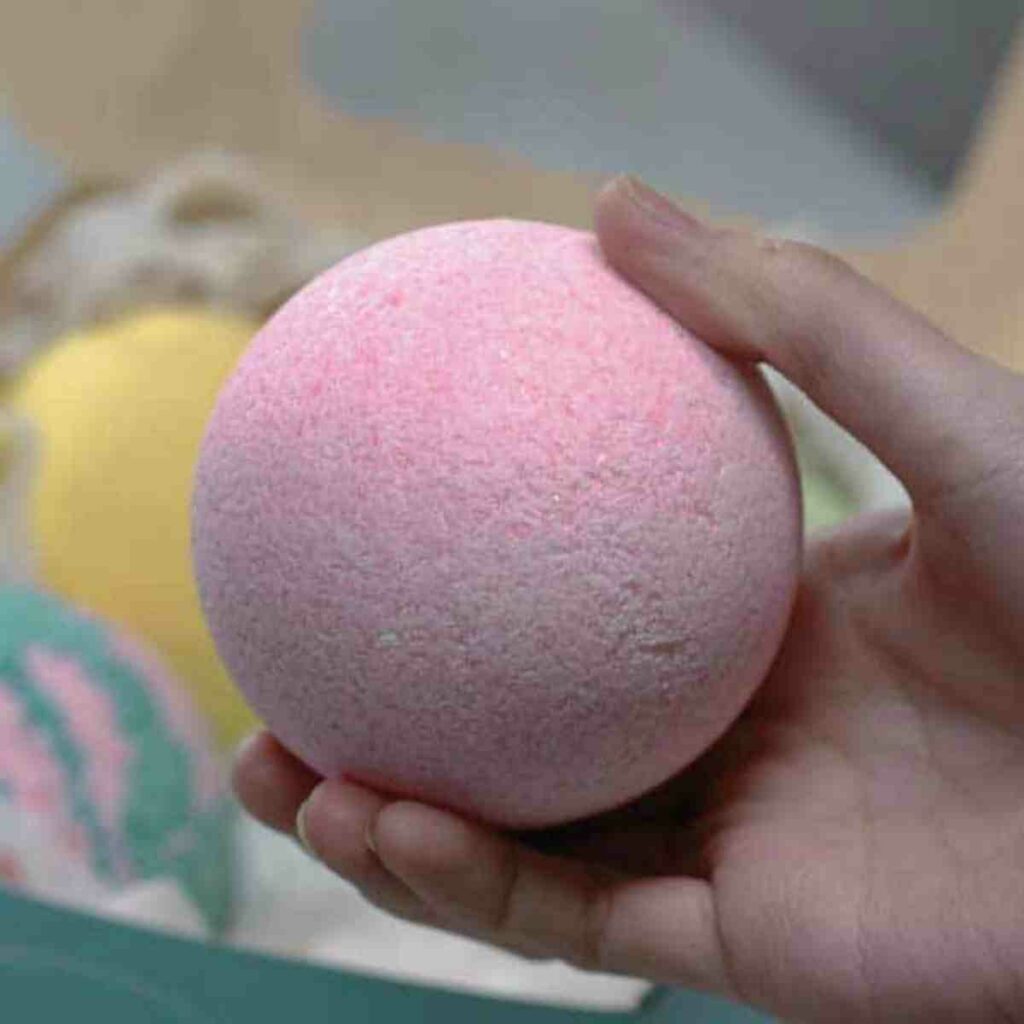 Fizzy Bathing Bombs Dual Set purcorganics bath bomb 4