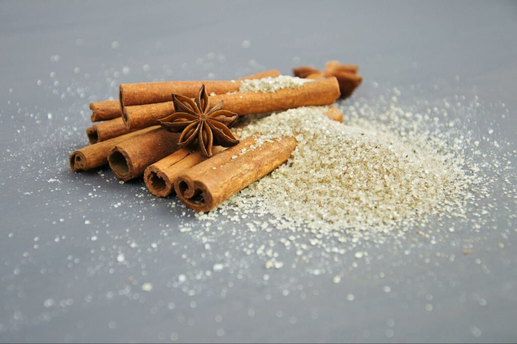 cinnamon and star anise