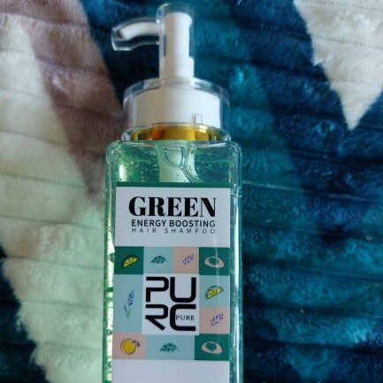 PURC Green Energy Boosting Hair Shampoo purc green energy hair shampoo 1