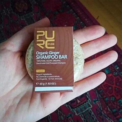 Ginger Shampoo Bar purcorganics ginger shampoo bar 06 1