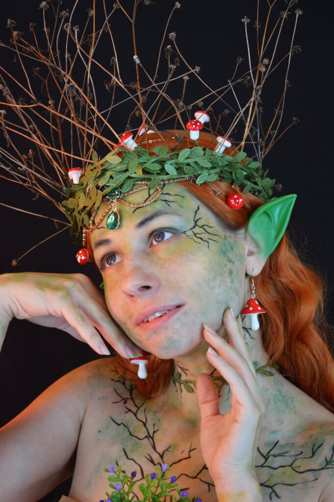 The Spirit Of The Forest Elf: Get this look with PURC Wax Hair Dyes