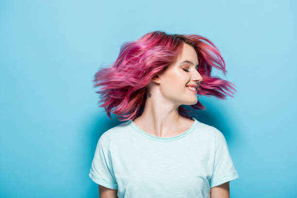 Temporary Hair Dyes: Are They Worth Your Money? happy coloured hair