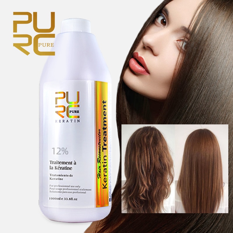 Keratin Hair Treatment For Damaged Hair 2000ml Duo (2 X 1000ml - Main Image