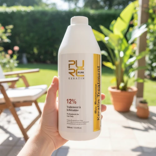 Keratin Hair Treatment for Damaged Hair - 2000ml Duo (2 x 1000ml) purc keratin hair treatment for damaged hair 4