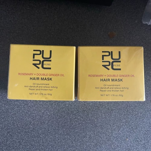 PURC Rosemary & Ginger Oil Anti-Dandruff Hair Mask purc rosemary and ginger oil anti dandruff hair mask testimonial 2