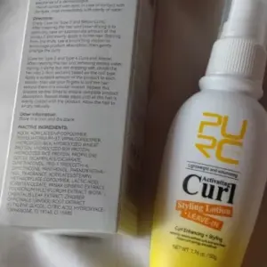 PURC Curl Activating Leave-In Styling Lotion photo review