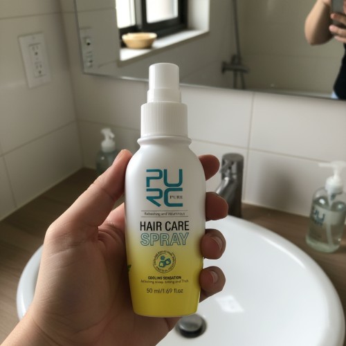 PURC Refreshing & Volumizing Hair Care Spray purc refreshing and volumizing hair care spray testimonial 2
