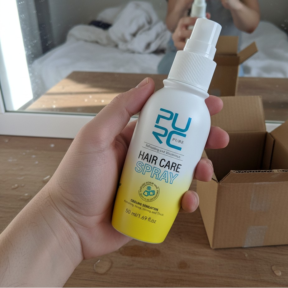 PURC Refreshing & Volumizing Hair Care Spray purc refreshing and volumizing hair care spray testimonial 3