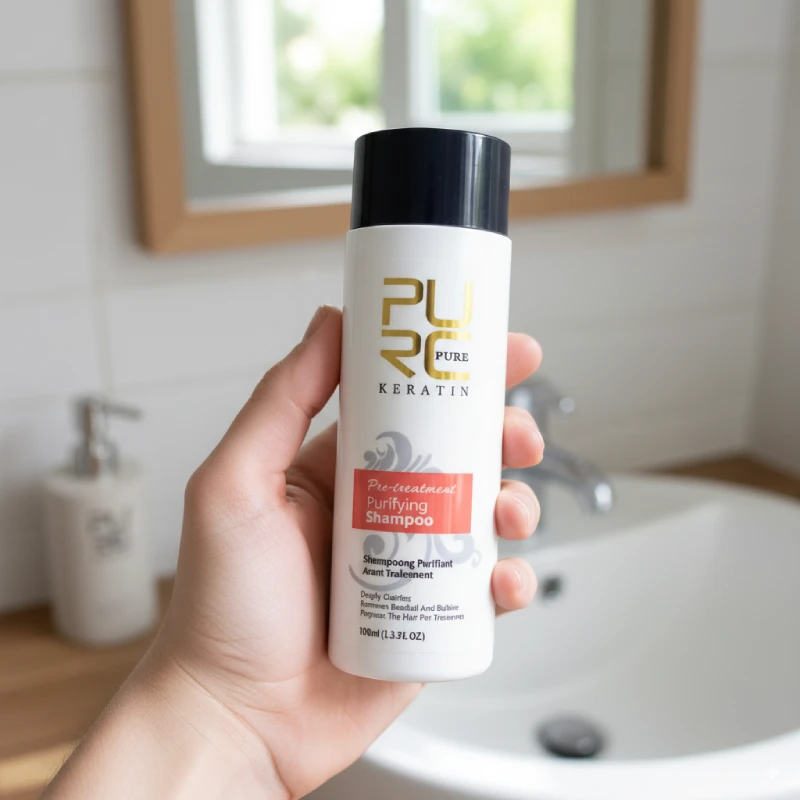 Banana Flavor Keratin & Purifying Shampoo Combo purc purifying shampoo 1
