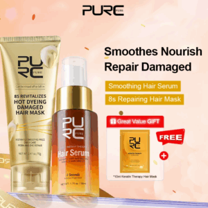 Magic Instant Hair Smoothing Serum & 8 Seconds Revitalizing Hair Mask Combo