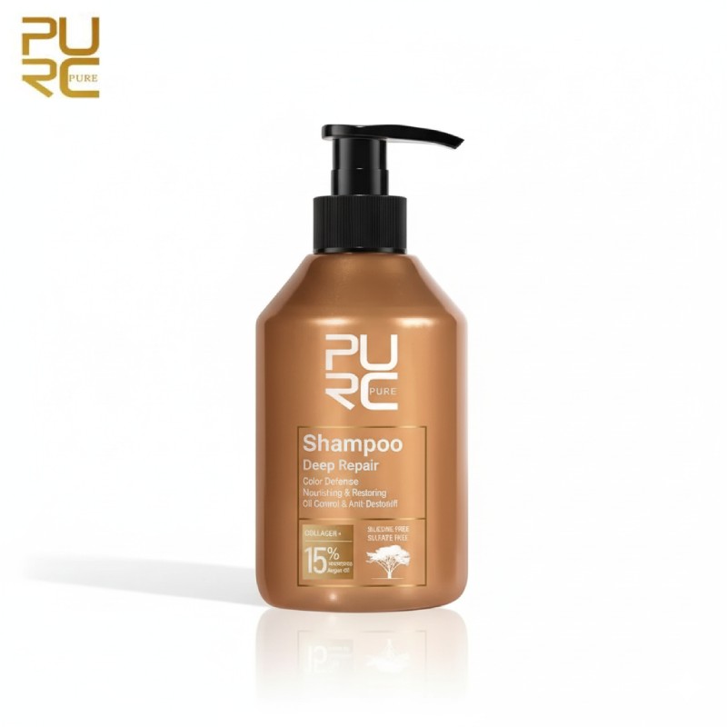 Morocco Argan Oil Shampoo & Hair Growth Serum Combo purc argan oil shampoo