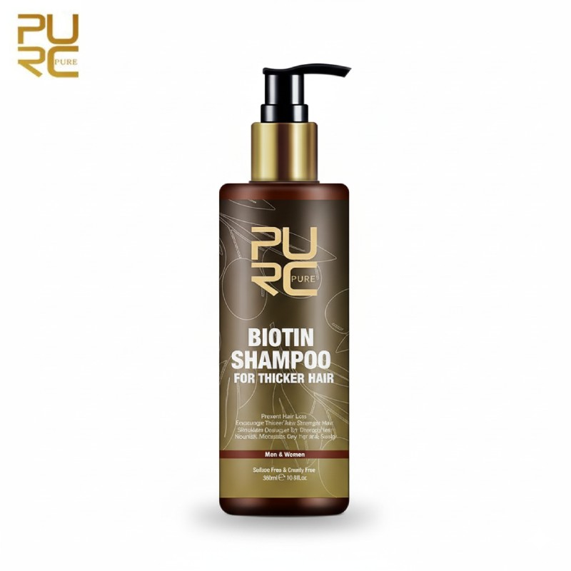 Biotin Hair Growth Shampoo, Conditioner & Hair Growth Oil - Set of 3 purc biotin hair growth shampoo