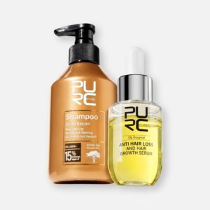 Morocco Argan Oil Shampoo & Hair Growth Serum Combo