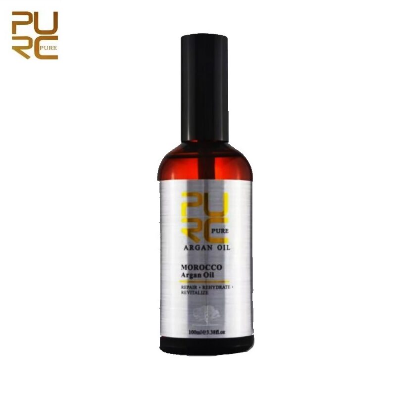 PURC Keratin Shampoo 1000ml, Argan Hair Oil & Hair Mask Combo Set moroccan argan hair oil e1764151465796