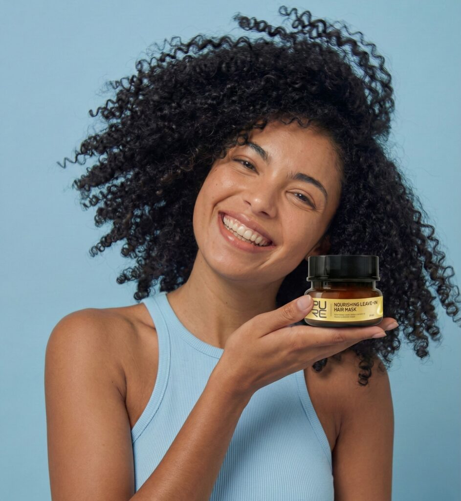 clean shampoo for curly hair