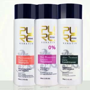 Brazilian Keratin Hair Care Set - Shampoo, Conditioner & Treatment
