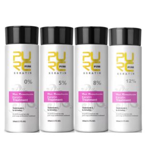 Brazilian Keratin Hair Treatment - 0%, 5%, 8%, 12%