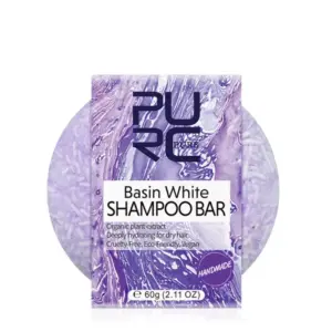 Basin White Shampoo Bar