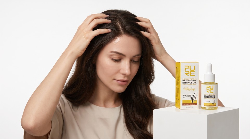 PURC Biotin & Peptide Scalp Conditioning Essence Oil purc biotin and peptide scalp conditioning essence oil 2