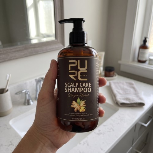 PURC Ginger Herbal Scalp Care Hair Shampoo purc ginger herbal scalp care hair shampoo 1