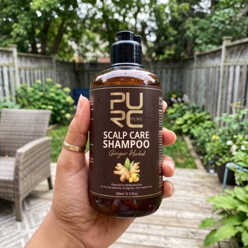 PURC Ginger Herbal Scalp Care Hair Shampoo purc ginger herbal scalp care hair shampoo 3