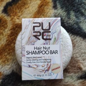 Hair Nut Shampoo Bar - Infused With Almond And Coconut Oil 1 purcorganics - hair nut shampoo bar 01
