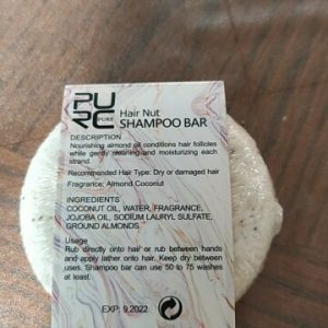 purcorganics - hair nut shampoo bar 13