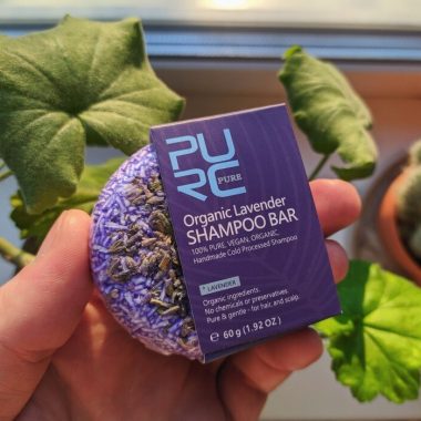 purcorganics - lavender Shampoo bar 1