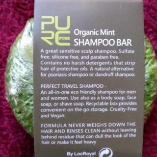 purcorganics - mint shampoo bar 7