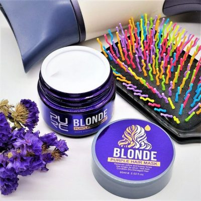 Purple Hair Mask To Remove Brass Hair Tones 6 purcorganics - purple hair mask 20